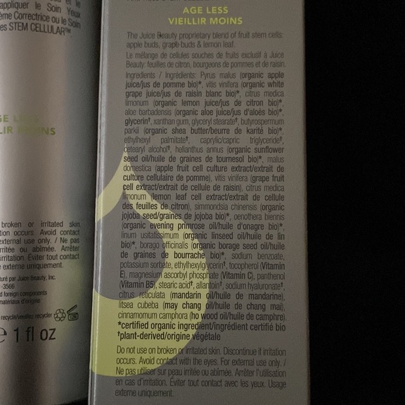 Juice Beauty STEM CELLULAR Anti-Wrinkle Booster Serum - Picture 4 of 4
